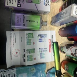 WGA 15K Crystal Legend PRO Max Nic Salt Mini Vape Pen, 10000 Züge, FDA zertifiziert, Einweg-E-Zigarette