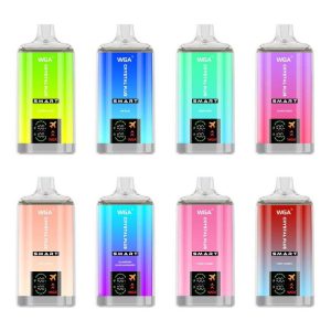 WGA Crystal 16000 Disposable Vape Pen - 15000 Puffs, Fruit Flavors, 16ml E-Liquid, CE Certified