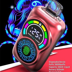 Wholesale Bang King 36K Puff Disposable Vape Pen with Dual Screen, 30ml E-Liquid, Adjustable Airflow