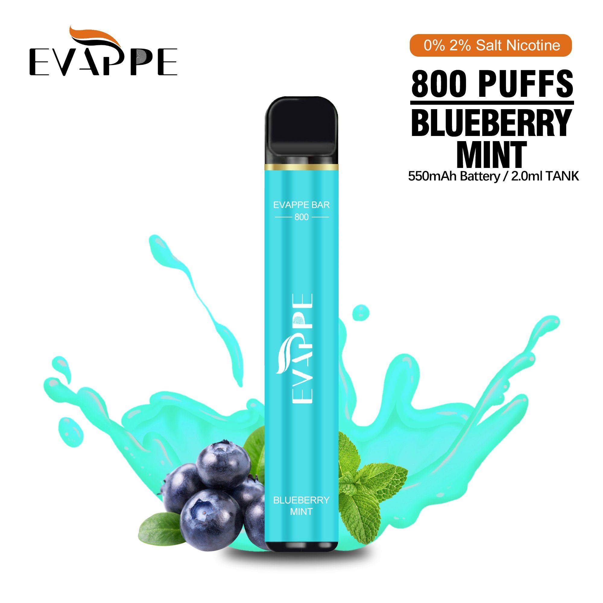 Wholesale Disposable Vape 800 Puffs - Evappe Bar, Puff Plus, Elfb, Bang, M Elfb - FDA Certified, Low Nicotine - Image 4