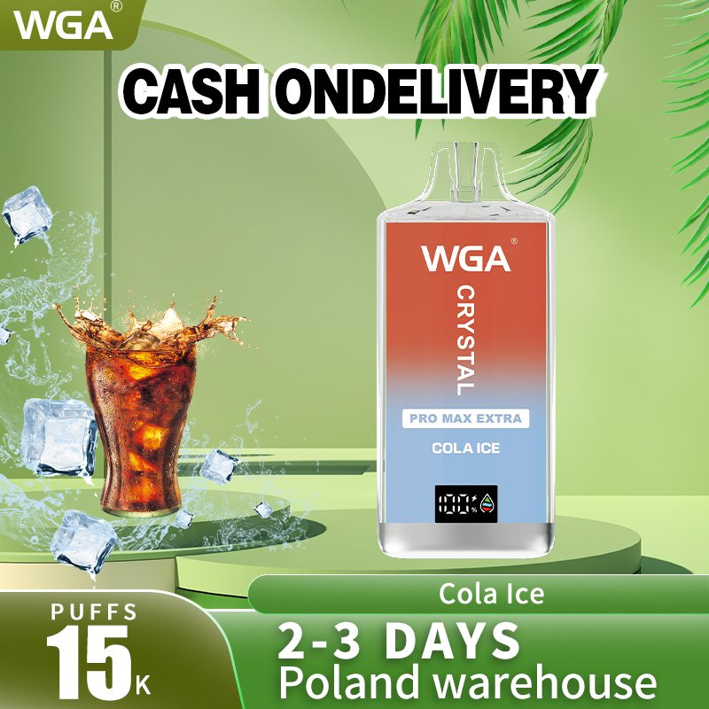 Wholesale Europe Crystal 15K Disposable Vape, Dual Mesh Coil, Fruit Flavors, LED Display, FDA Certified - Image 3