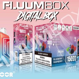 Wholesale Fluum Box 15000 Disposable Vape Pen 15000 Puffs, Rechargeable, Fruits Flavor, CE Certified